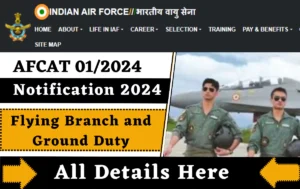 IAF AFCAT 2024 notification out;